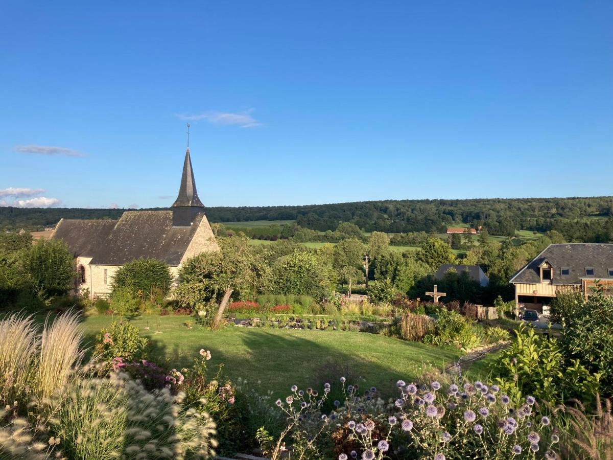 Les Herbes Flottantes Englesqueville-en-Auge Exterior foto